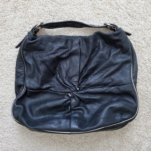 Black Lambskin Marc by Marc Jacobs Shoulder Bag - Picture 2 of 16